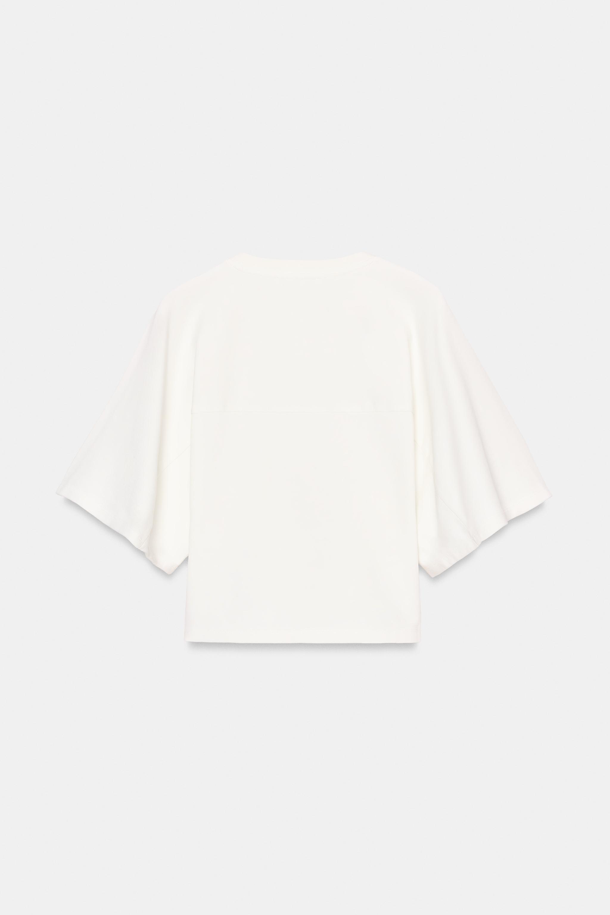 CAPE SLEEVE SWEATSHIRT